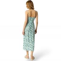 Vestido azul Tiffosi con nido de abeja y cinturón, ideal para un look adaptable y chic. - details 1