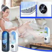 Ventilador de aire acondicionado portátil de 12*4,7*4,8 pulgadas, ventilador de pulverización silencioso USB, con luces de colores, sincronización de 6 velocidades, velocidad del viento de 6 velocidades, adecuado para uso en el hogar y la oficina - details 7