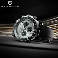 Reloj De Cuarzo PAGANI DESIGN Para Hombre Reloj De Pulsera Deportivo De Lujo Automático Con Fecha Impermeable Y Cronógrafo Dorado - details 23