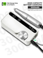 Taladro De Uñas Recargable 45000RPM Máquina De Pulido Profesional Bajo Ruido Herramienta De Polvo De Uñas Para Pintura De Gel - details 2