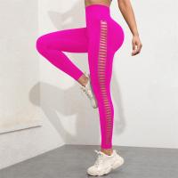 Leggings De Yoga Para Mujer Con Diseño De Tie-Dye Y Elasticidad Alta Leggings De Compresión Con Agujeros Y Cierre Elástico Para Fitness Y Ejercicio - details 24
