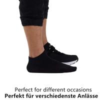 Calcetines Gris Hombre Pack De 5 Pares Algodón Suave Transpirables Ligeros Duraderos Lavables a Máquina Para Uso Diario - details 5