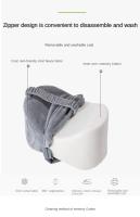 Almohada De Memoria Para Piernas Y Rodillas Slow Rebound Recuperación Rápida Soporte Orthopédico Para Mujeres Embarazadas Alivio De Sciatica Y Lumbar Material Poliéster Velocidad De Entrega Rápida - details 7
