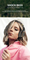 Auriculares Bluetooth H7 Para TV Con Micrófono Y Adaptador USB Cancelación De Ruido Estéreo Plegable Bass Para Earphone - details 2