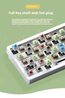 Teclado Mecánico Weikav Lucky65 Kit De Teclado Gamer Con Retroiluminación RGB Aleación De Aluminio Bluetooth 3-modo Para PC Y Laptop - details 6