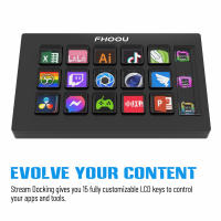 Stream Deck Mini Teclado Visual 15 Teclas Controlador De Contenido En Vivo Creación De Contenido Personalizado Para Win/Macos Regalos - details 0