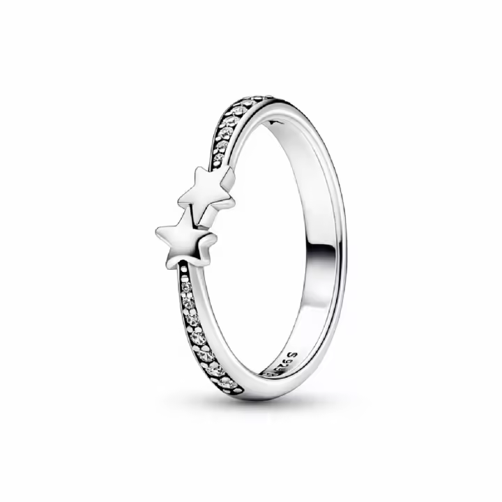 Anillo Pandora Brillante Estrella Fugaz - 1