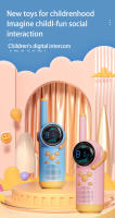 Walkie-talkie con pantalla LCD para niños, intercomunicador con linterna LED, 22 canales, distancia de 1,5-3KM, interacción entre padres e hijos, regalos de Navidad - details 0