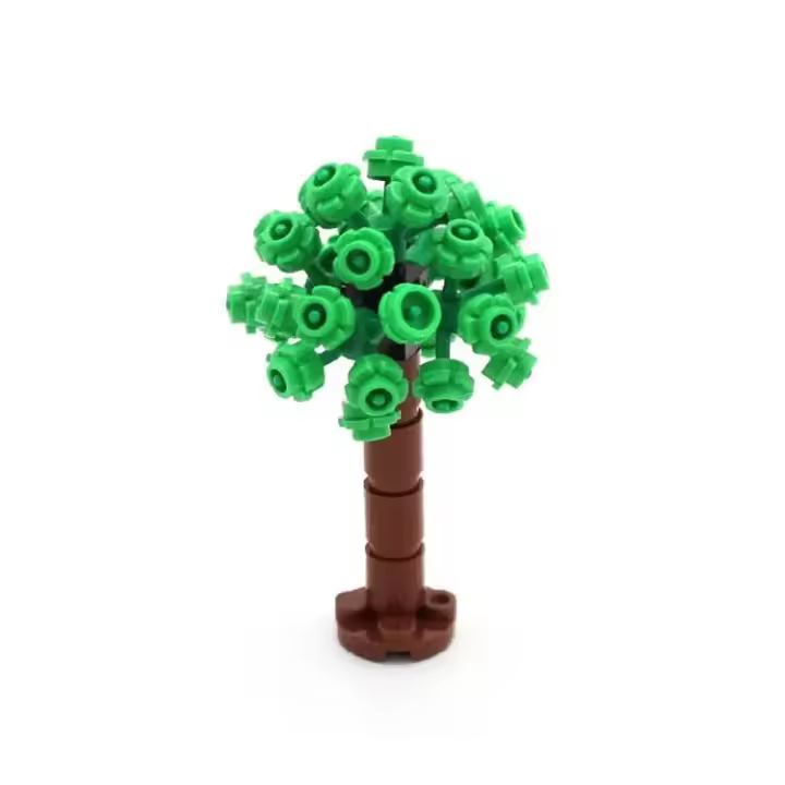 Bloques De Construcción Pequeños MOC Hydrangea Árbol De Flores De Cinco Pétalos Escena De Boda Jardín Ornamento De Planta De Naturaleza Para Adultos - 1