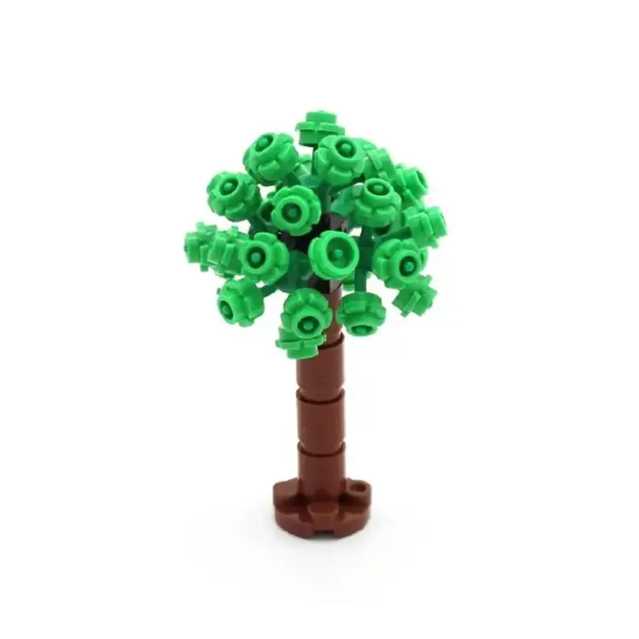 Bloques De Construcción Pequeños MOC Hydrangea Árbol De Flores De Cinco Pétalos Escena De Boda Jardín Ornamento De Planta De Naturaleza Para Adultos - 1