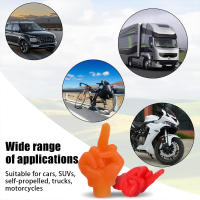 Nueva Tapa De Válvula De Neumático Para Coche Con Diseño De Dedo Middle Finger Resistente Al Polvo Y Al Agua Accesorio Decorativo Para Ruedas - details 5