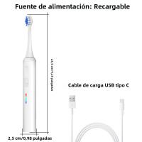 Cepillo De Dientes Eléctrico Inteligente Recargable Por USB Compatible Con Cabezas De Cepillo Philips Sonicare 3 Modos De Limpieza Para Adultos - details 8