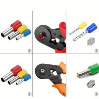 400pcs/box Terminales De Crimpado Tubulares Insulados Para Conexiones Electricas Seguras Conectores De Cable - details 5