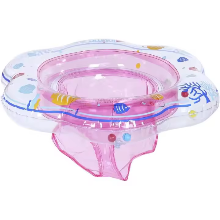 SSITO Flotador para Bebé, anillo de Nación, Boya para Bebé, Asiento inflable, Juguetes para piscina (Pink) - 1