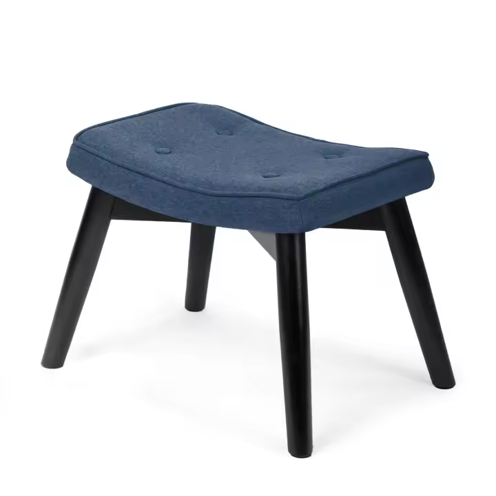 Reposapiés para sillón Norse Sofotel azul marino - 1