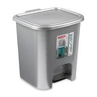 Cubo basura plástico, Cubo basura apertura pedal, Papelera de pedal, Libre de BPA, Cubo de pedal capacidad 7,5L y 8L. - details 0