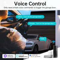 Controlador De Puerta De Garaje Inteligente Tuya Zigbee/WiFi Con Control Remoto Por Voz Compatible Con Alexa Y Google Home Assistant - details 2