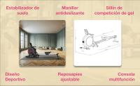 Clover Fitness - Máquina de remo  resistencia magnética  CF-Rower Magnet 322 - details 3