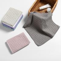 Toalla De Mano Cuadrada 30x30cm Pequeña Toalla De Rostro Suave Y Absorbente Toalla De Baño Para Niños Y Adultos Tecido Waffle Mecánica Lavable Toalla Multifuncional Para Limpieza - details 3