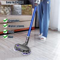 Cabezal de cepillo para mopa de suelo para cepillo giratorio de turbina eléctrico V12 Slim con cerdas suaves para suelos duros de parquet (no compatible con la versión estándar) - details 2