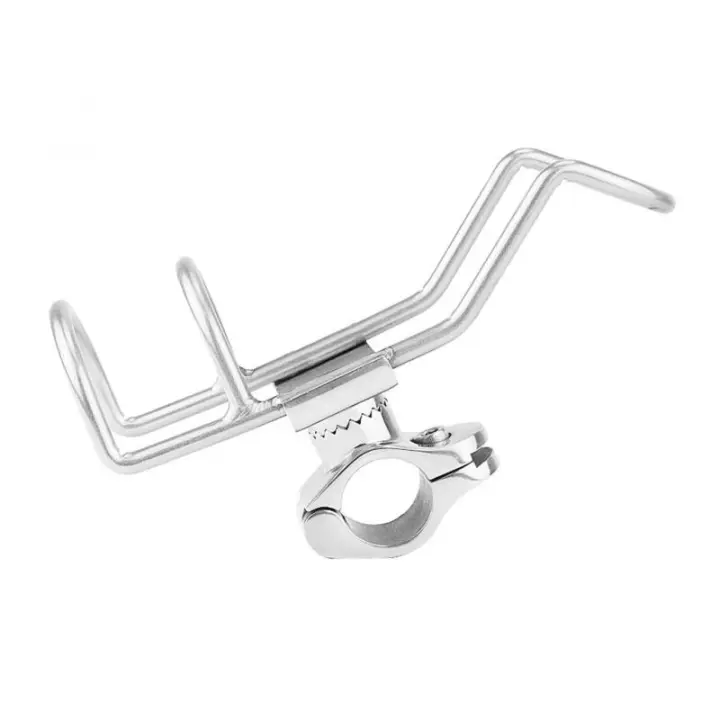Soporte Ajustable Para Caña De Pescar En Barco De Acero Inoxidable Accesorio Para Pesca Al Aire Libre Soporte De Pala Para Barco - 1
