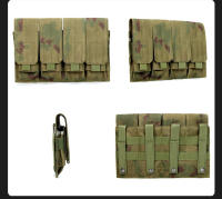 Bolsa táctica multienlace para cargador cuádruple, bolsa de almacenamiento doble y triple, bolsa para walkie-talkie, bolsa para accesorios Molle de campo - details 8