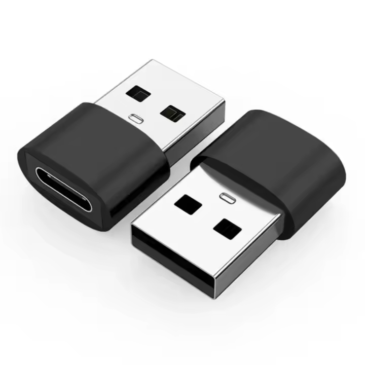Adaptador OTG USB a Tipo C 2Pcs Conector USB-C Hembra a Micro USB Hembra Para Macbook Samsung S20 Adaptador De Conversión USB-C OTG - 1