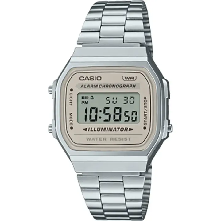 Casio Reloj A168wa-8ayes Plateado Hombre - 1
