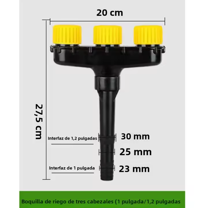 Regulable Rojellador De Riego Para Cultivos Vegetales Atomizador De Agua Sprinkler Herramienta Agrícola Accesorios Para El Hogar - 1