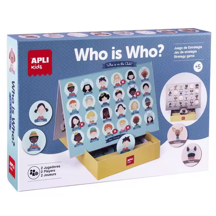 APLI JUEGO QUIEN ES QUIEN JUEGOS Y REGALOS 20x30x5 Cms. - 1
