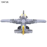 Bloques De Construcción DIY Para Juguete De Avión De Combate Aleman Bf-109 Modelo De Soldado Militar WW2 Para Niños - details 2