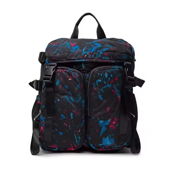 Mochila Mujer Grande Desigual Virutas Baltimore Nylon 30x35x12 Cm - 1
