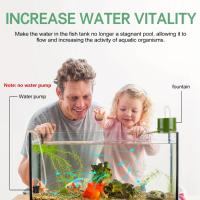 Filtro De Acuario 3 En 1 En Forma De Tubo De Bambú Para Limpiar Impurezas Decoración Redonda Para Tanque De Peces Suministro De Filtro Drip - details 4