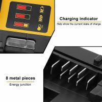 Cargador De Batería Eléctrico Goddess Para Herramientas Originales DeWalt 10.8V 14.4V 20V Con Pantalla LED Accesorio De Carga - details 5