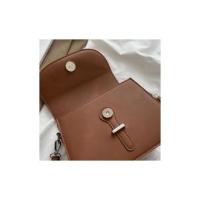 Bolso Cruzado de cuero PU para Mujer, Cartera de diseño, semicircular, estilo Retro, at fashion - details 31