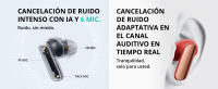 Auriculares - realme Buds Air 7 Pro, AI Traductor en Vivo, Aviatio diseño de aluminio, 53dB Cancelación de ruido en tiempo real, Cancelación de ruido profundo AI de 6 micrófonos, Hasta 48 horas de reproducción,  IP55 - details 5
