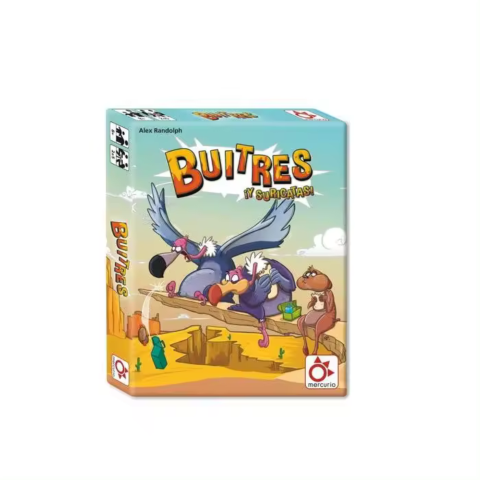 MERCURIO JUEGO DE MESA BUITRES Y SURICATAS JUEGO DE MESA 12x9x2 Cms. - 1