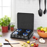 Cocina a Gas Portátil de 4 Fuegos | Karawan - details 4