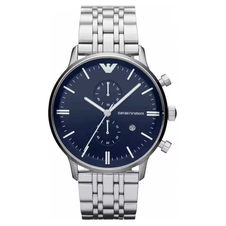 Reloj Analógico de Cuarzo Para Hombre Emporio Armani AR1648, Diámetro 43 MM - 1