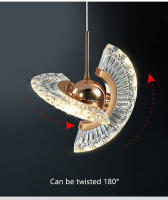 Lámpara Colgante Nórdica LED Para Decoración Interior Luz Para Dormitorio Sala De Estar Comedor Cocina Fuente De Iluminación Pendente - details 4