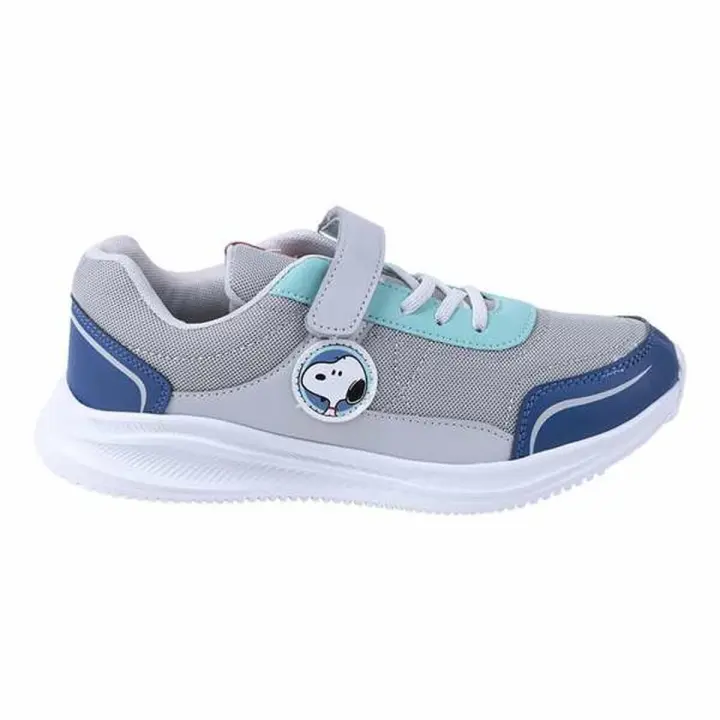 Zapatillas Deportivas Infantiles Snoopy Gris - 1