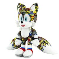 Muñeco De Peluche Suave Sonic El Espinado Mephiles Estilo Impreso Juguetes Para Niños Decoración De Hogar Anime Juego Tails 30cm Unisex - details 2