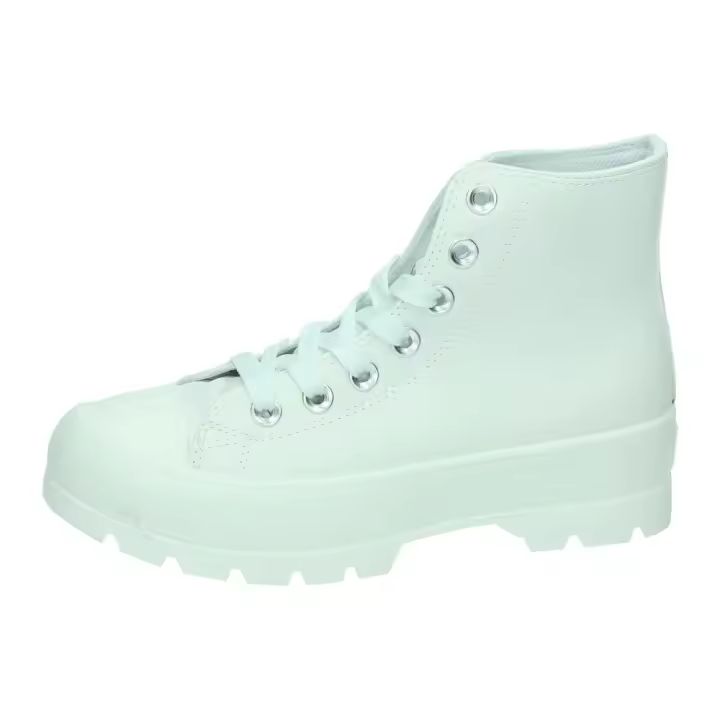 Botas marca DEMAX para mujer en color blanco. BOTAS BARATAS - 1
