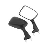 Espejo Retrovisor Pequeño Para Yamaha TZM150 TZR250 FZR250 FZR400 Material ABS Aluminio Vidrio Accesorios De Motocicleta - details 0