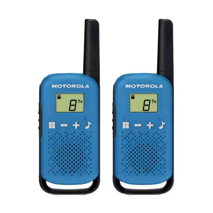 Motorola Takabout T42 Azul / Pareja de Walkie Talkies 4Km - 1