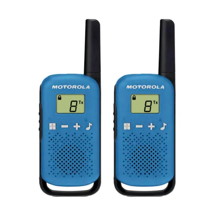 Motorola Takabout T42 Azul / Pareja de Walkie Talkies 4Km - 1