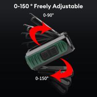 Linterna Frontal LED Recargable Tipo C Con Batería Integrada Para Pesca Y Camping Sensor De Movimiento Luz Blanco Y Roja 500lm Y 200lm - details 8