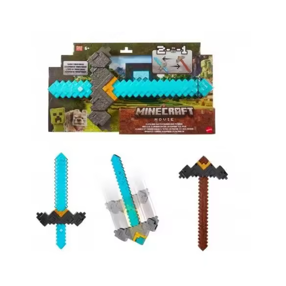 ESPADA-PICO MINECRAFT LA PELICULA - 1