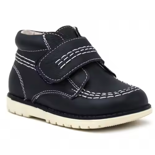 Bota Bubble Kids 374 en piel con cierre de velcro - 1