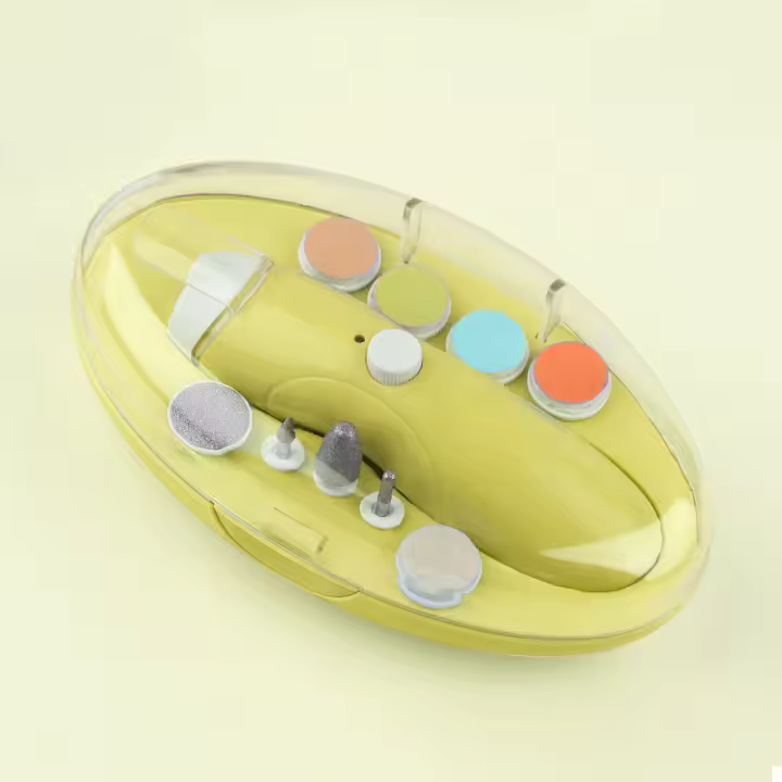 Recortador de uñas eléctrico para bebé, cortador de uñas para bebé con carga USB, cuidado de uñas para bebé, tijeras de manicura - 1